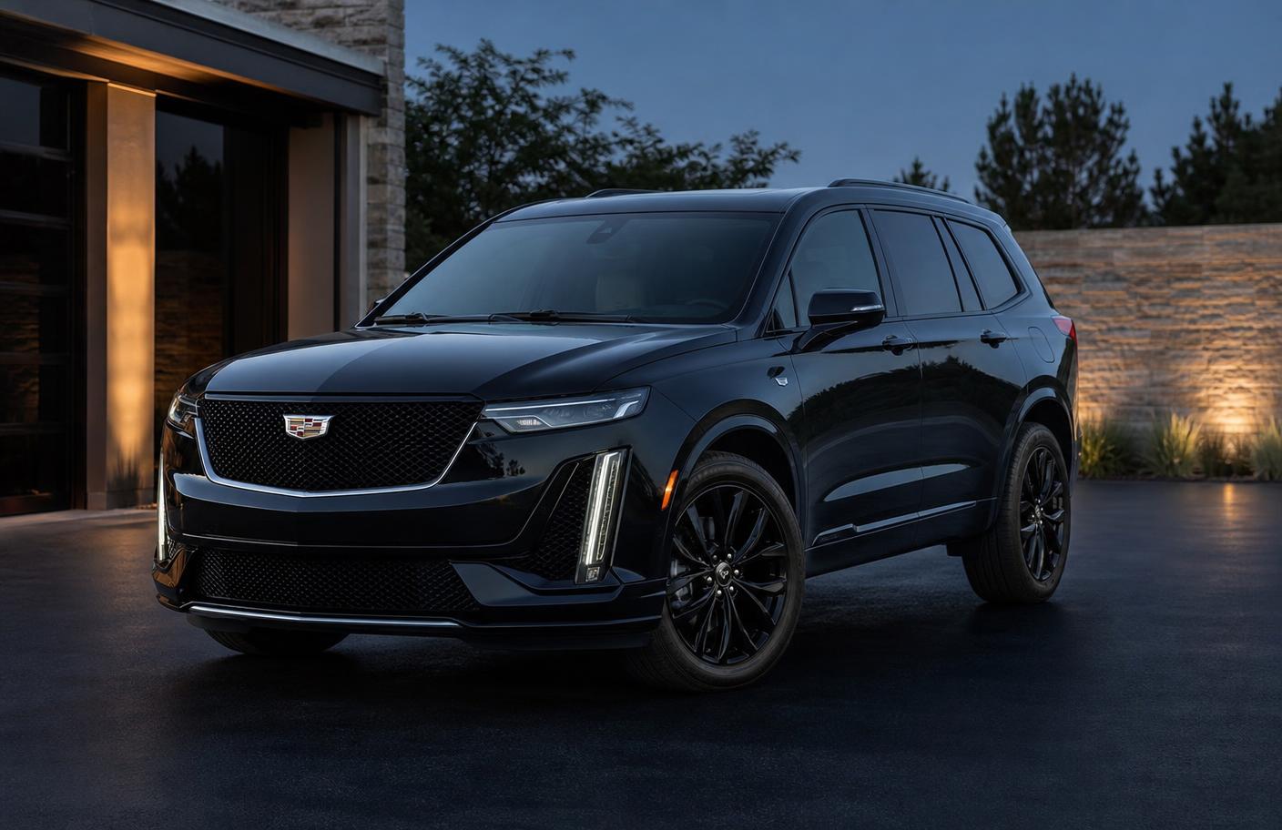 Black executive midsize suv available for private car service in NYC, NJ and CT